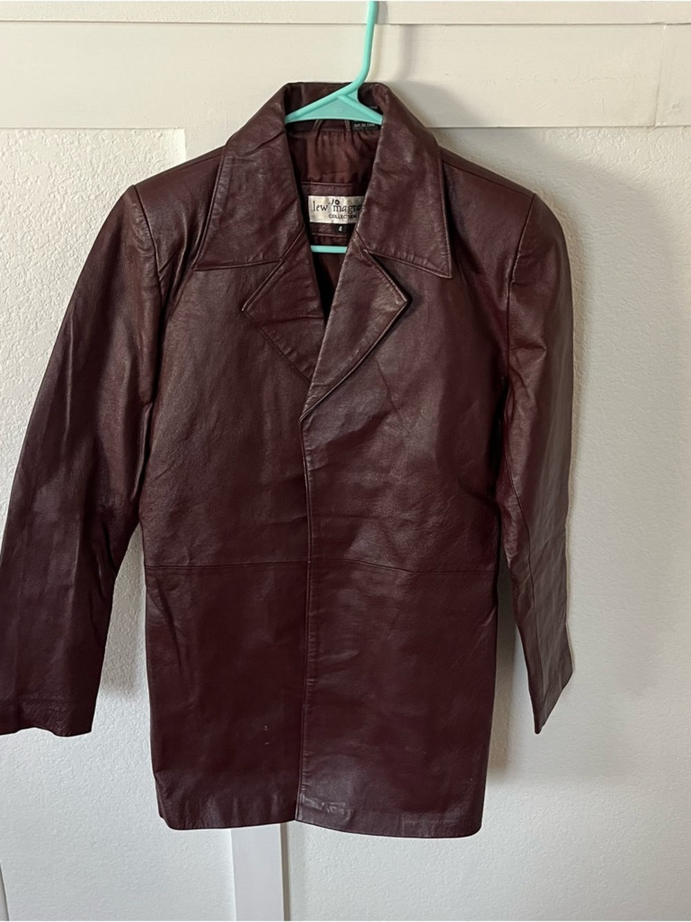 Vintage Lew Magram Women's 4 Leather Jacket